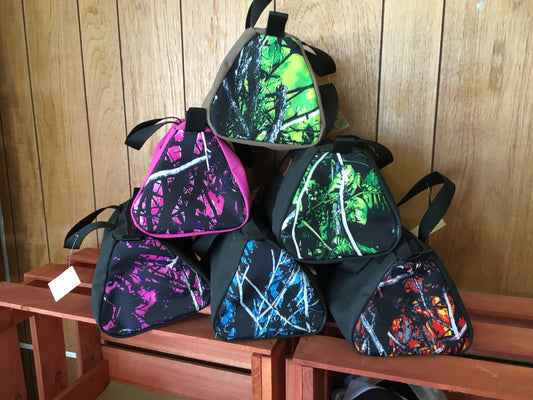 Canvas Pup Bag with Camo Ends