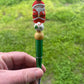 Santa clause is coming to town beaded pen