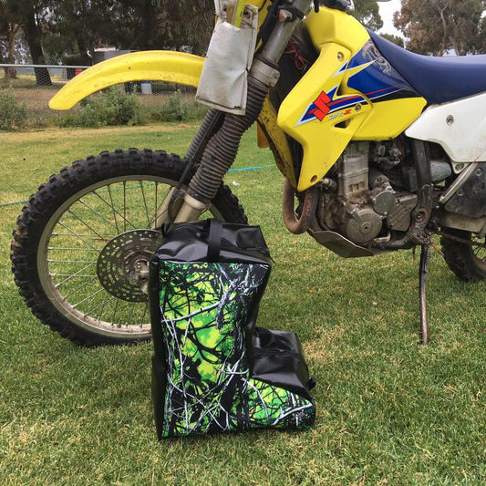 Kids Camo Motorbike Boot Bag