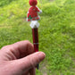 Ho Ho Ho santa's on his way beaded pen