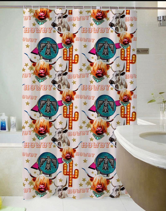 Shower curtains - Howdy