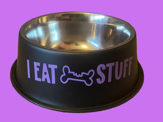 Dog Bowl - I eat stuff