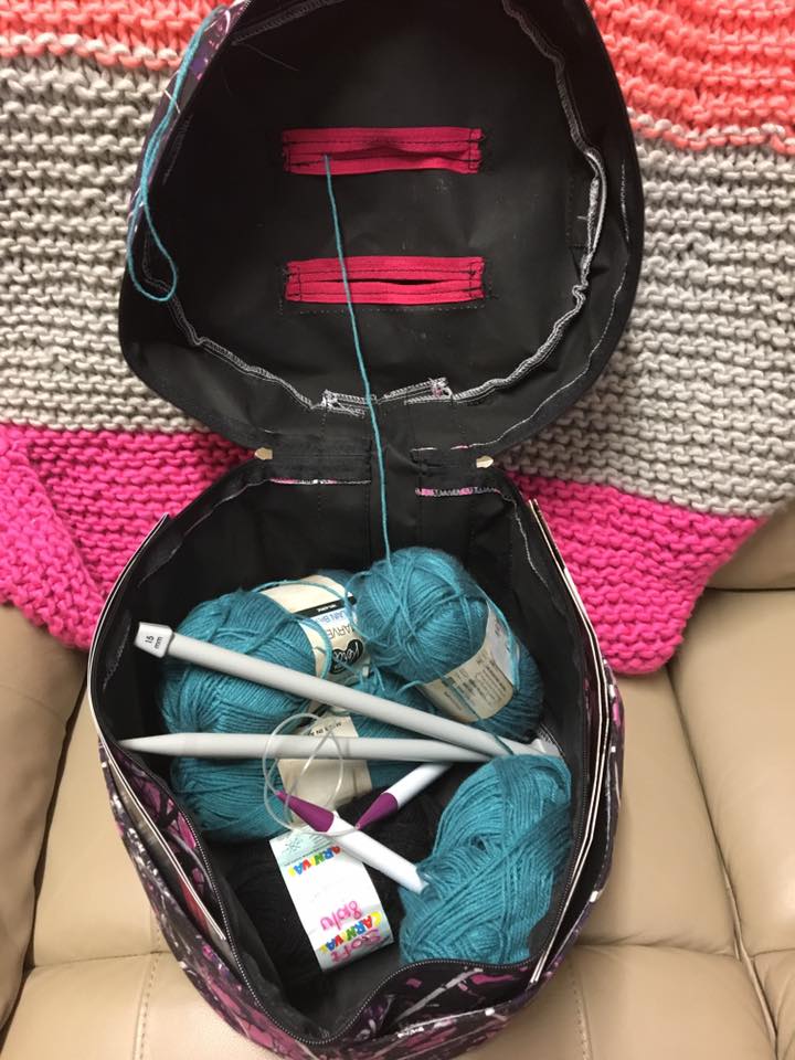 Large Knitting Bag