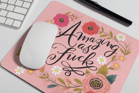 Mouse pad, Swear - Amazing as F&*K